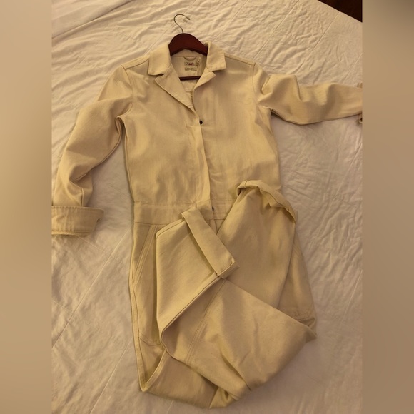 Faherty Overland Twill Jumpsuit - Picture 3 of 15